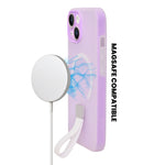 Frosty Matte with Silicone Finger Loop Phone Case for iPhone 13 / 14