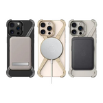 Metal X-Frame MagSafe Magnetic Rotating Ring Holder Case