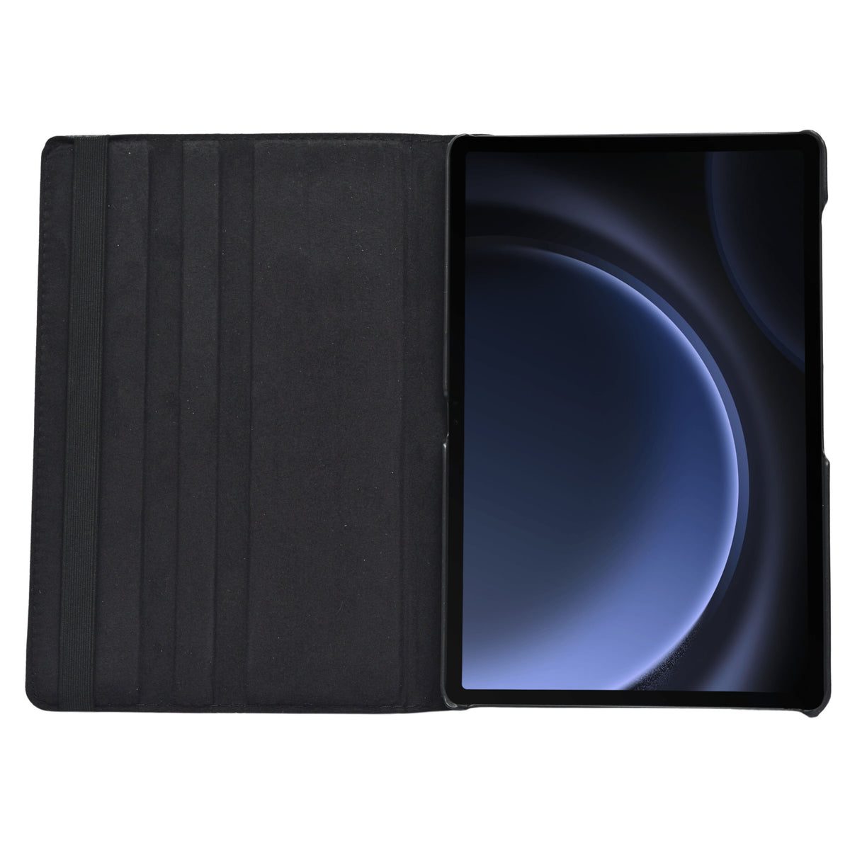 Premium 360° Rotating Leather Stand Case with Pencil Slot for Samsung Galaxy S7/ S8 / S9 / S9 FE