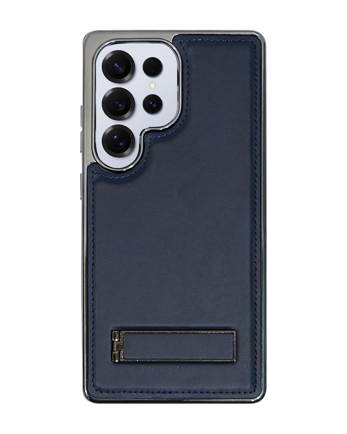 Leather MagSafe Magnetic Kickstand Case for Samsung Galaxy S25 Series