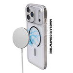 Crystal Clear Shockproof MagSafe Phone Case for iPhone 17 Pro