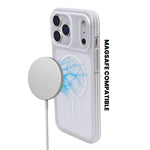 Crystal Clear Shockproof MagSafe Phone Case for iPhone 17 Pro
