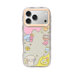 Cute Transparent Wavy Edge Phone Case for iPhone 17 Pro