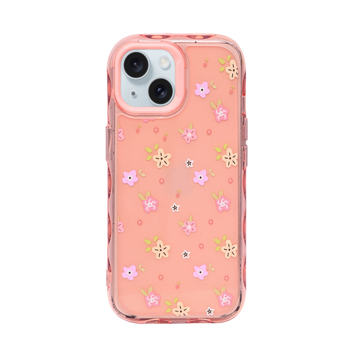 Cute Transparent Wavy Edge Phone Case for iPhone 13/ 14