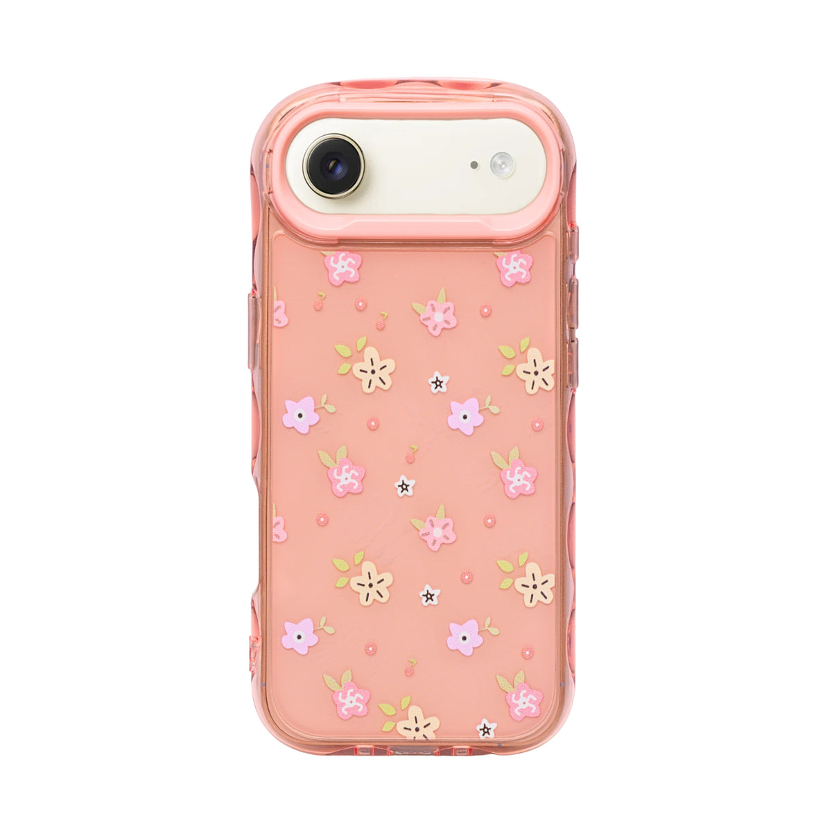 Cute Transparent Wavy Edge Phone Case for iPhone 17 Air