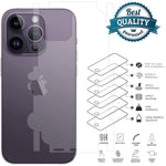 Crystal Clear Flexible Back Side Protector Membrane for iPhone 15 Pro Max