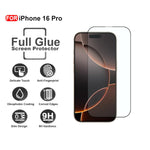 Ultra-Clear Tempered Glass Screen Protector for iPhone 16 Pro