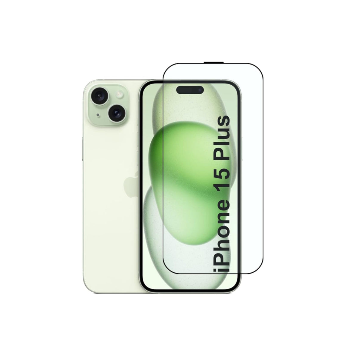 Ultra-Clear Tempered Glass Screen Protector for iPhone 15 Plus