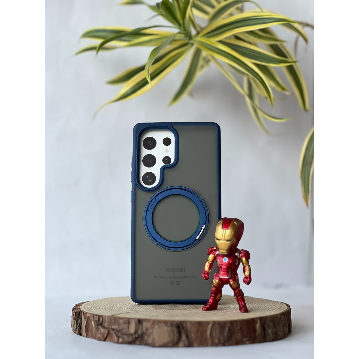 Premium Round Ring Stand Case for Samsung Galaxy S25 Ultra – Durable & Stylish Design
