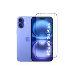 Ultra-Clear Tempered Glass Screen Protector for iPhone 16 Plus