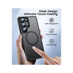 Matte Finish MagSafe Slim & Stylish Case for Samsung Galaxy S25 Ultra
