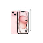 Ultra-Clear Tempered Glass Screen Protector for iPhone 15