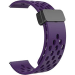Magnetic Clasp Adjustable Silicone iWatch Band for 49mm (Ultra 2/Ultra), 45mm, 44mm, 42mm – Compatible with Series 10/9/8/7/6/5/4/3/2/1/SE