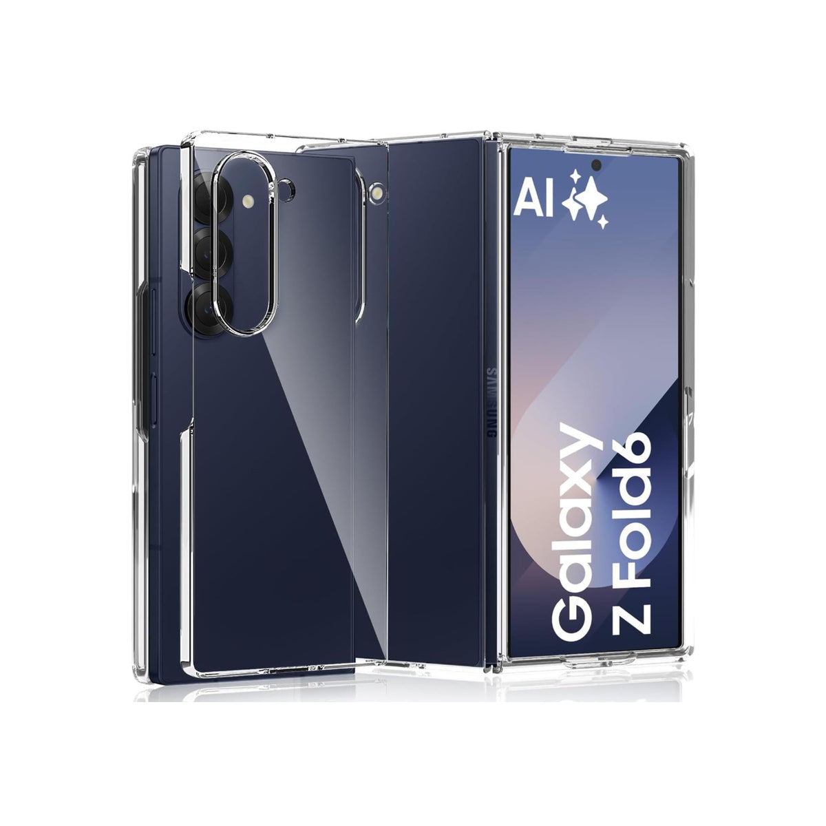 Ultra-Clear Anti-Yellow Durable & Sleek Protection Slim Hard Case for Samsung Fold Series