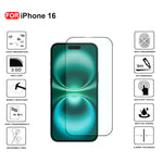 Ultra-Clear Tempered Glass Screen Protector for iPhone 16