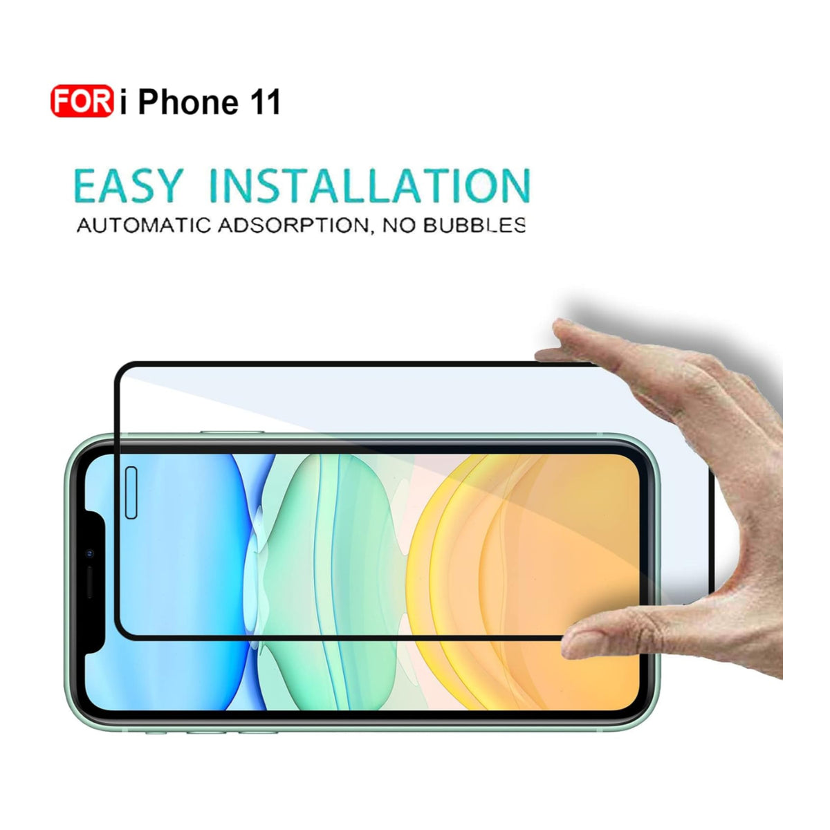 Ultra-Clear Tempered Glass Screen Protector for iPhone 11