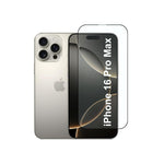 Ultra-Clear Tempered Glass Screen Protector for iPhone 16 Pro Max