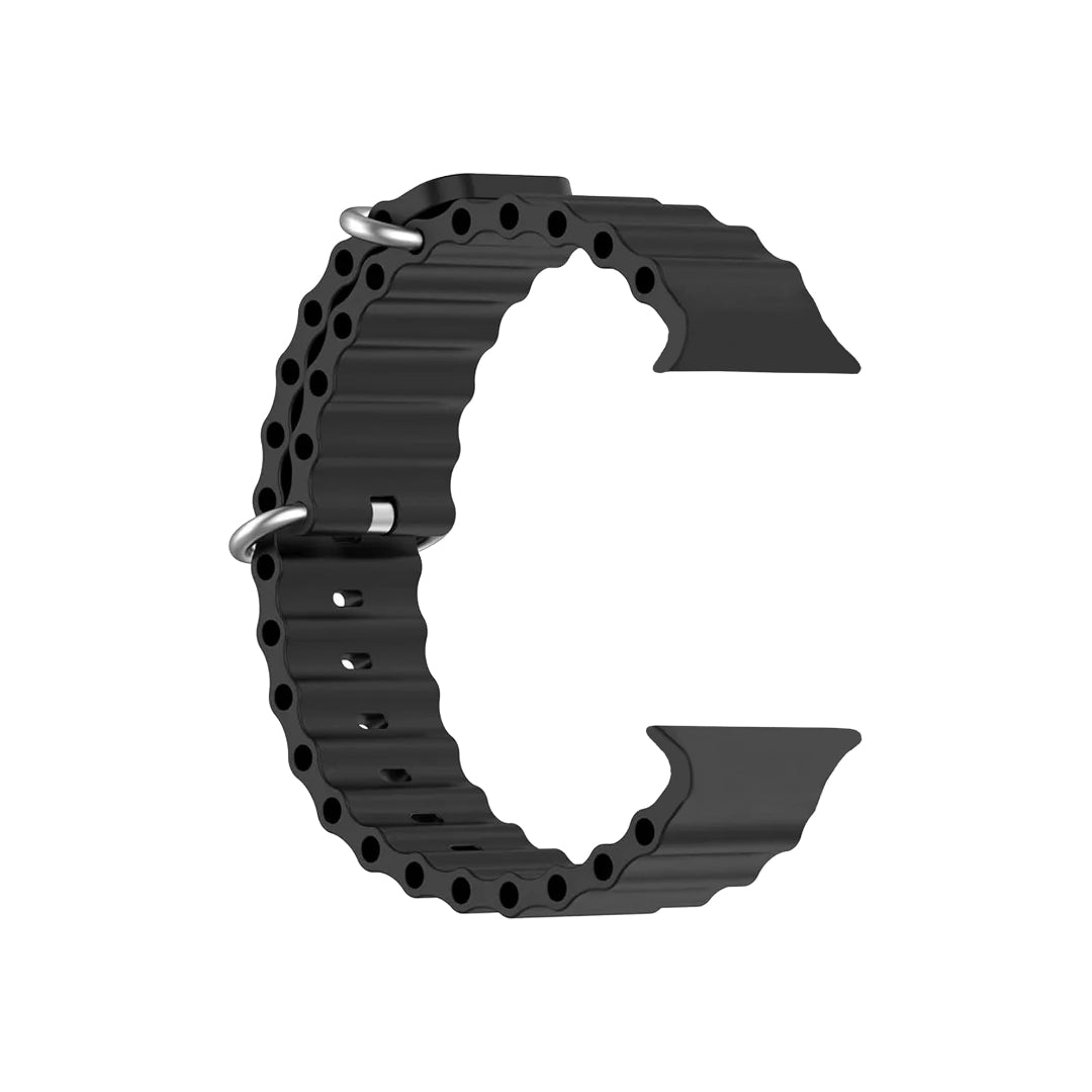 Durable Sweatproof Design Silicone Strap for iWatch 49mm (Ultra 2/Ultra), 45mm, 44mm, 42mm – Compatible with Series 10/9/8/7/6/5/4/3/2/1/SE