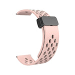 Magnetic Clasp Adjustable Silicone iWatch Band for 49mm (Ultra 2/Ultra), 45mm, 44mm, 42mm – Compatible with Series 10/9/8/7/6/5/4/3/2/1/SE