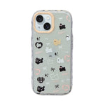 Cute Transparent Wavy Edge Phone Case for iPhone 13/ 14