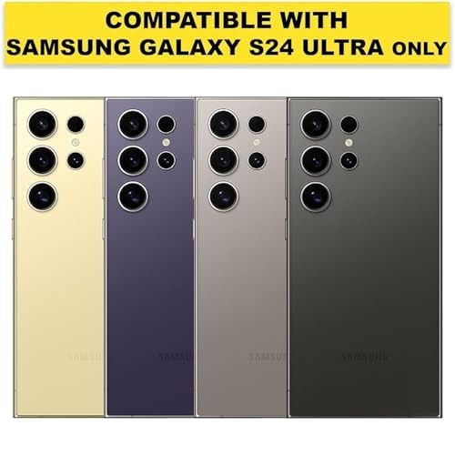 Crystal Clear Hard Anti-Yellow Magnetic Case for Samsung S24 Ultra & S25 Ultra