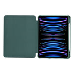 Transparent Trifold Smart Folio Case with Pencil Slot for iPad Pro 11 Inch