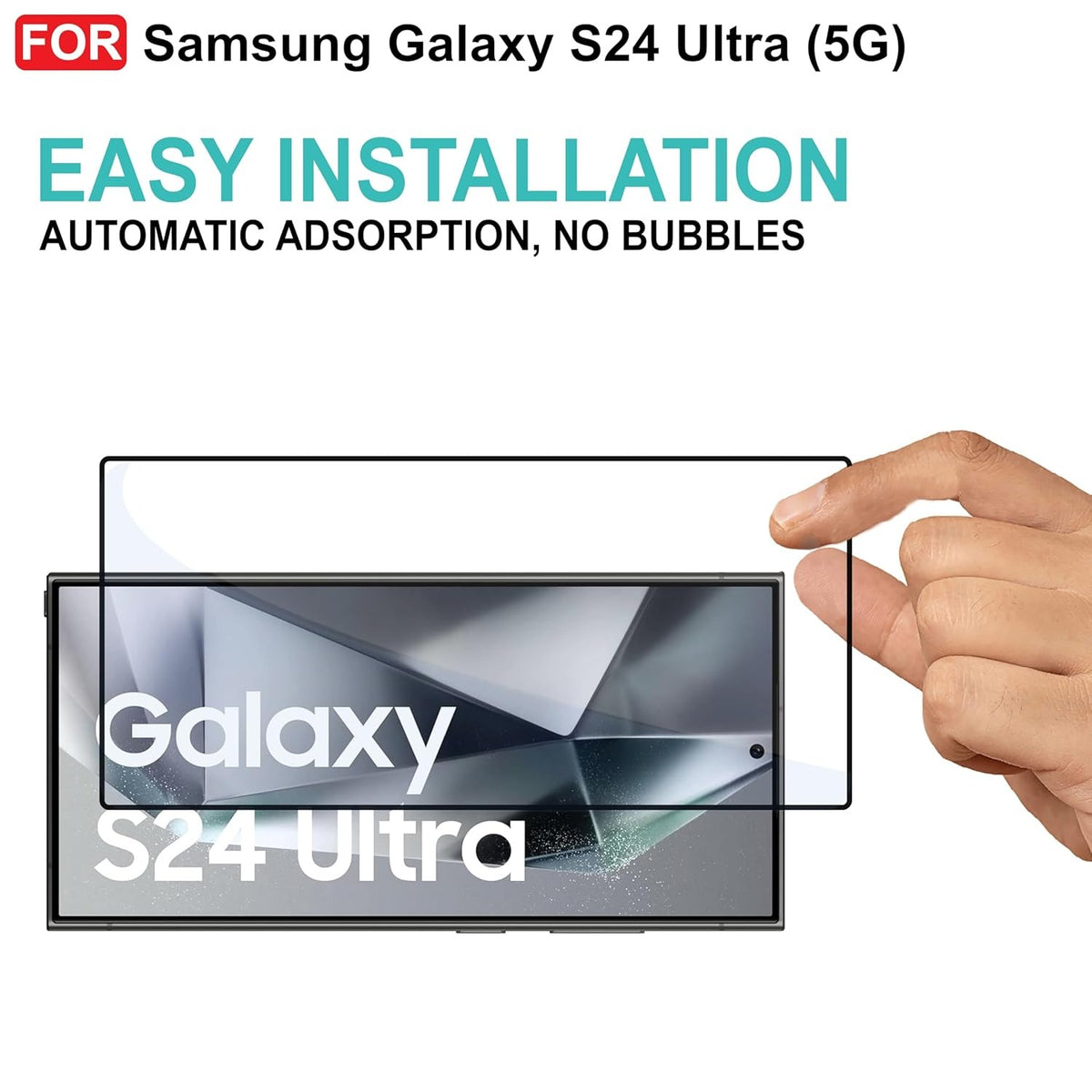 Ultra-Clear Tempered Glass Screen Protector for Samsung Galaxy S25/S24 Series