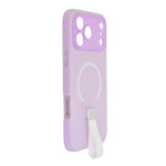 Frosty Matte with Silicone Finger Loop Phone Case for iPhone 17 Pro