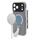 Frosty Matte with Silicone Finger Loop Phone Case for iPhone 17 Pro