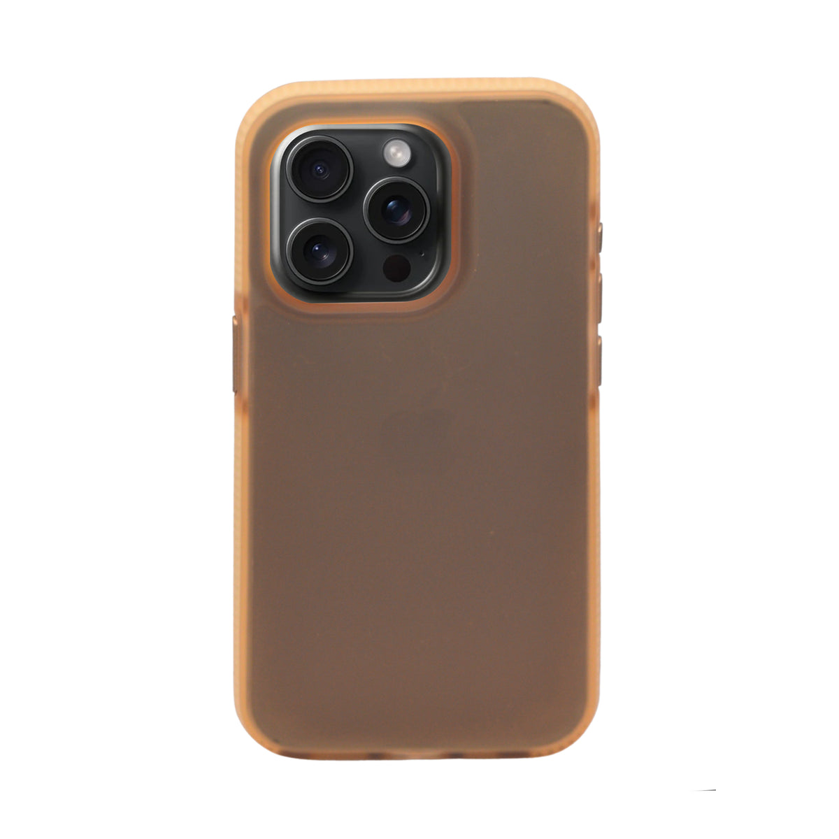 Matte Transparent Frosted with Side Border Phone Case For iPhone 16 Pro