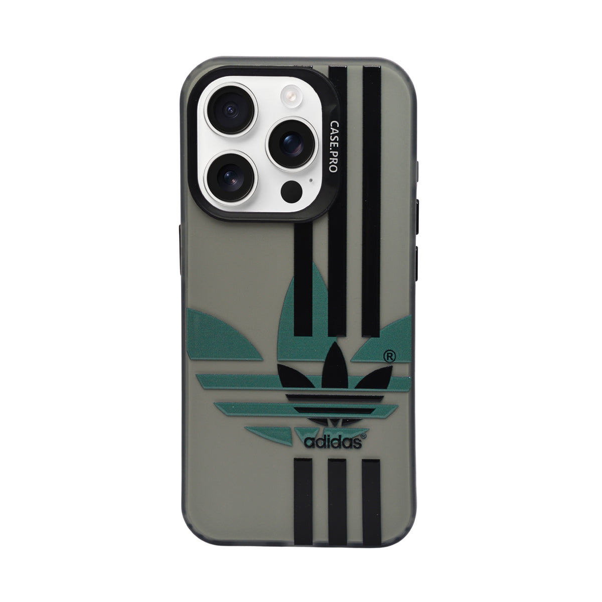 Adidas-Inspired Shockproof Phone Case for iPhone 15 Pro