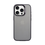 Matte Translucent with Raised Camera Frame Phone Case for iPhone 15 Pro