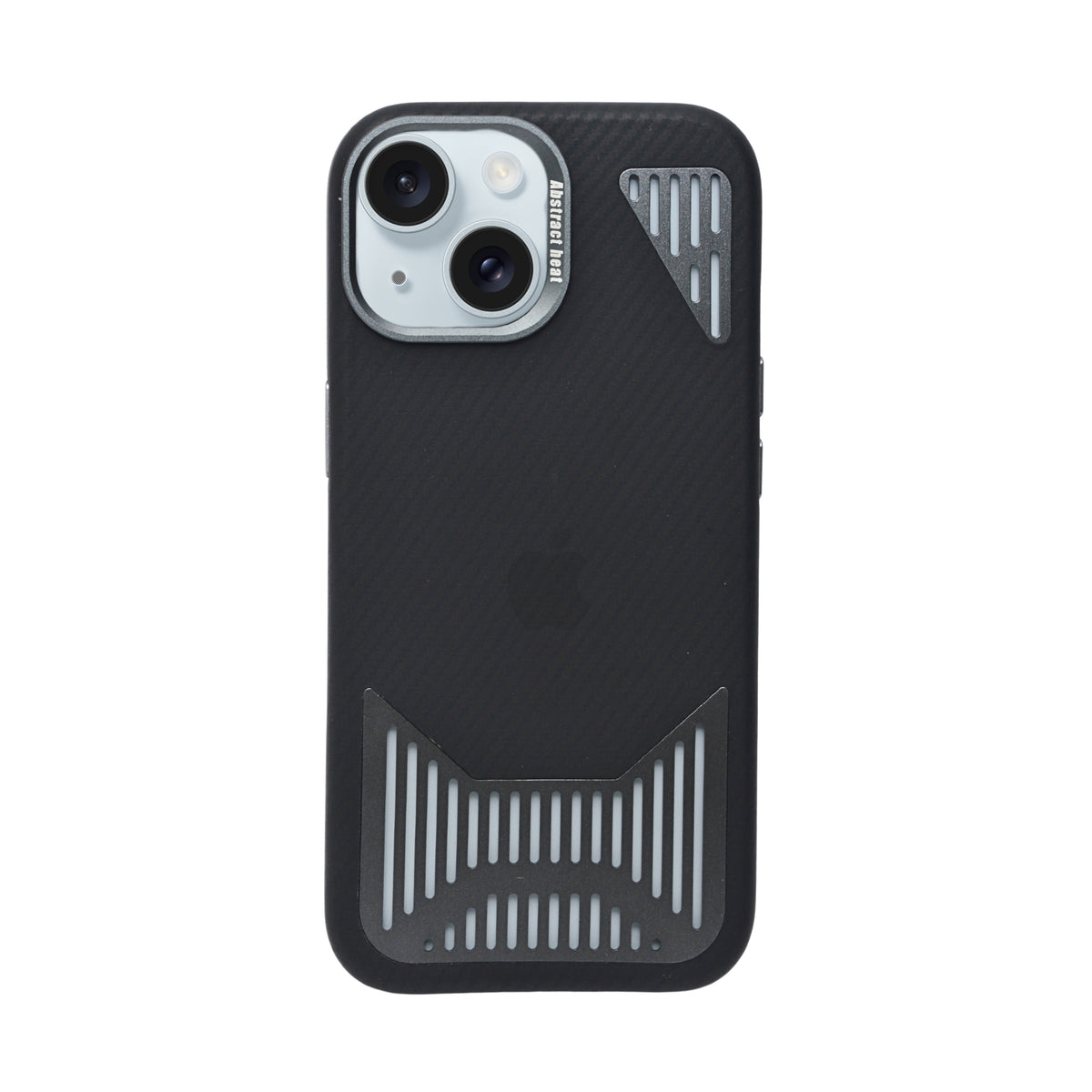 Premium Heat Dissipation with Modern Textured Finish Phone Case for iPhone 15