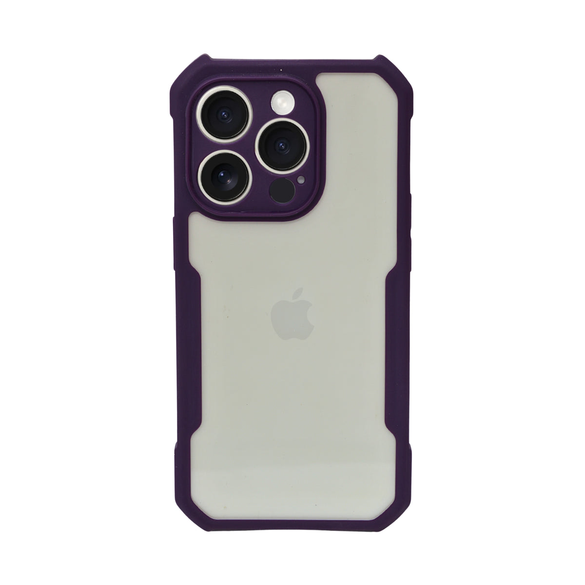 Minimalist Transparent Bumper Phone Case for iPhone 14 Pro Max