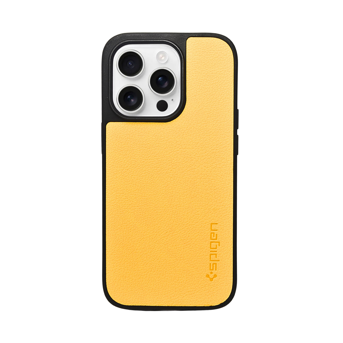Spigen Leather Textured Protective Phone Case For iPhone 14 Pro Max