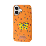 Cute Floral with 3D Bow Case For iPhone 16