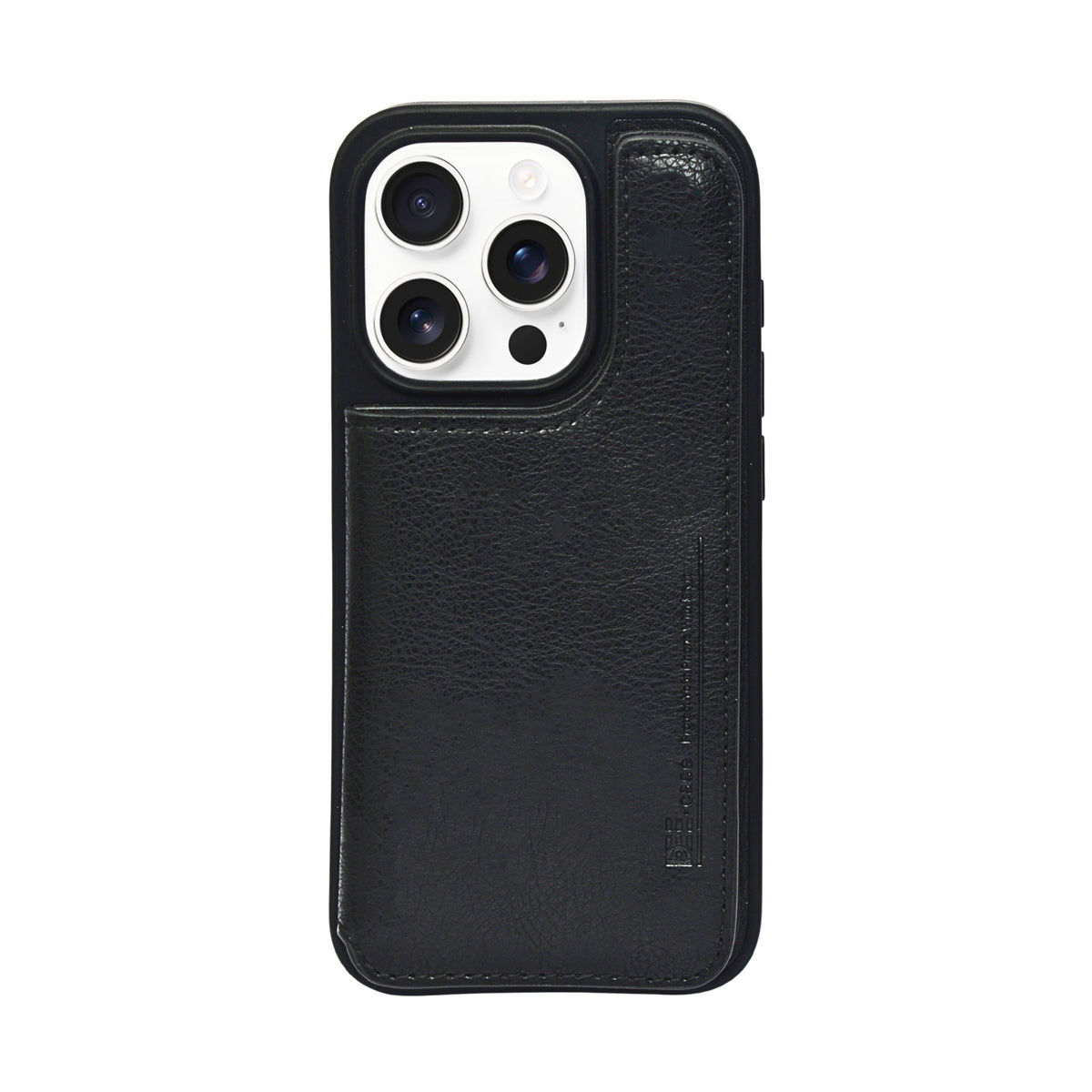 Classic Wallet with Dual Magnetic Lock & Card Slots Phone Case for iPhone 15 Pro