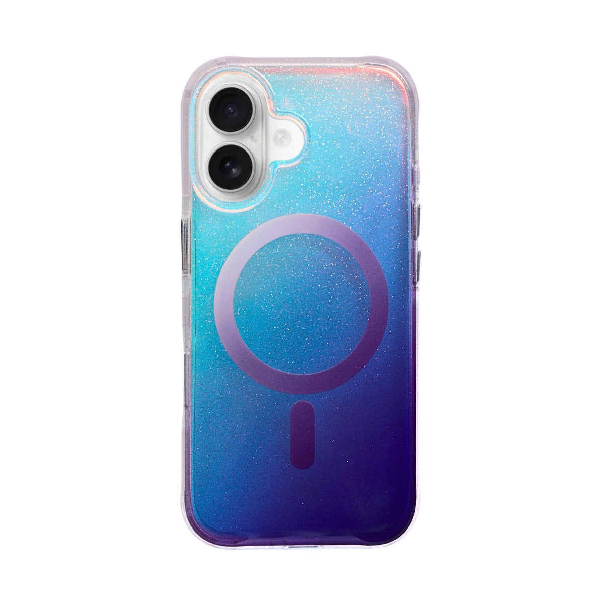 Glitter Gradient MagSafe Compatible Phone Case for iPhone 16