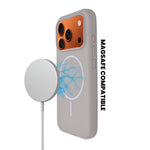 Soft Silicone with MagSafe Ring Phone Case for iPhone 17 Pro