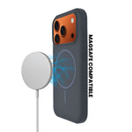 Soft Silicone with MagSafe Ring Phone Case for iPhone 17 Pro