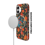 Cork Texture Printed MagSafe Compatible Phone Case for iPhone 16