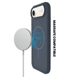 Soft Silicone with MagSafe Ring Phone Case for iPhone 17 Air