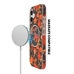 Cork Texture Printed MagSafe Compatible Phone Case for iPhone 17