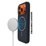 Soft Silicone with MagSafe Ring Phone Case for iPhone 17 Pro