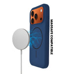 Soft Silicone with MagSafe Ring Phone Case for iPhone 17 Pro