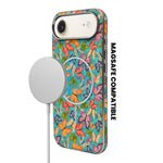 Cork Texture Printed MagSafe Compatible Phone Case for iPhone 17 Air