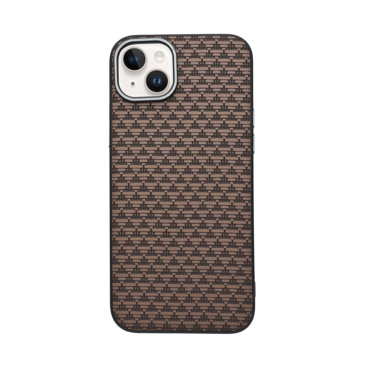Carbon Weave Pattern Phone Case for iPhone 14 Plus / 15 Plus