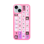 Cute 3D Cartoon Keyboard Phone Case for iPhone 15