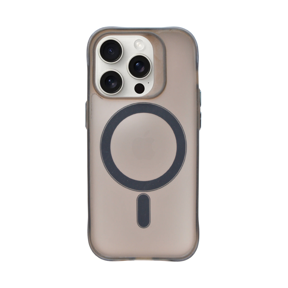 Smoky Frost MagSafe Compatible Transparent Phone Case for iPhone 14 Pro Max