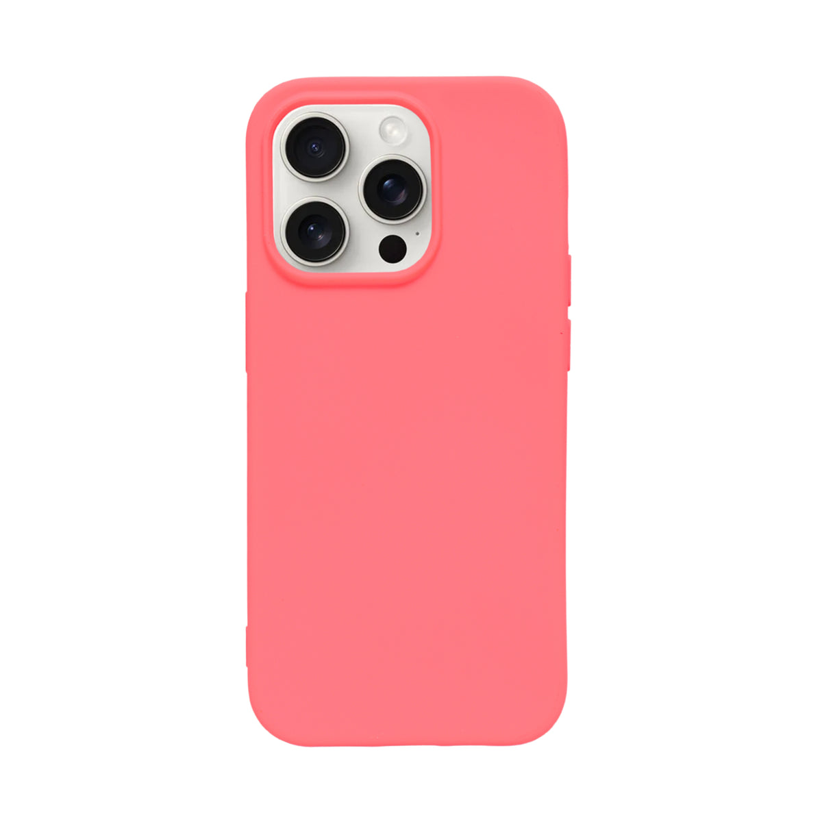 Anti-Slip Smooth Silicone Protective Back Cover for iPhone 14 Pro